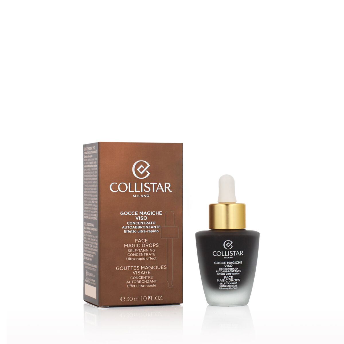 Samoporjavitvena krema za obraz Collistar Tan Without Sunshine 30 ml Rjava Zlato